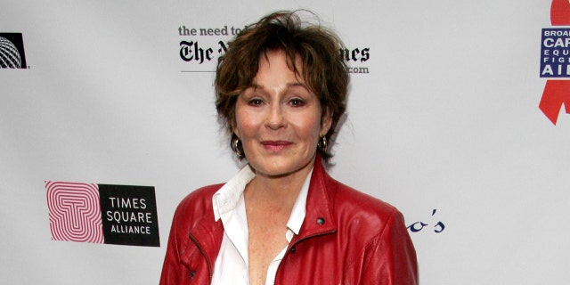 Marj Dusay arrives to the 19th Annual Broadway Flea Market & Grand Auction For Broadway Cares on the patio of Bolzano's Bar Cucina, Sept. 25, 2005 in New York City.