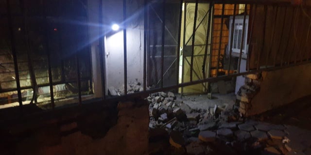 A scene following the Jan. 4 rocket attacks in Iraq. (CJTF-OIR)