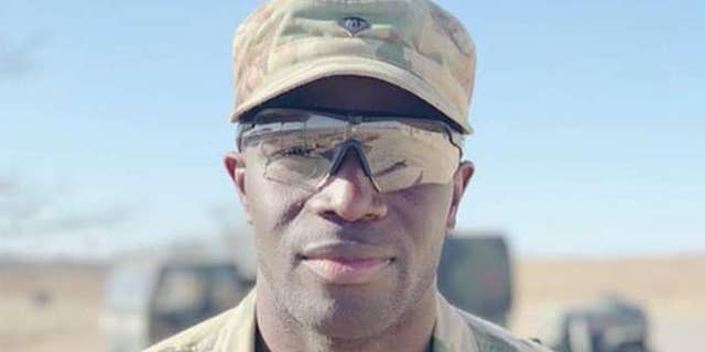 Jimmy Legree, 28, began basic training at Fort Sill in Oklahoma back in December after enlisting in the Army to pursue a career as a communications specialist - something he says was a childhood goal. (U.S. Army)
