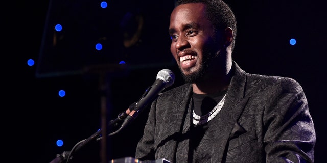 Sean 'Diddy' Combs accepts the President's Merit Award onstage during the Pre-GRAMMY Gala and GRAMMY Salute to Industry Icons Honoring Sean "Diddy" Combs on January 25, 2020, in Beverly Hills, California. (Photo by Alberto E. Rodriguez/Getty Images for The Recording Academy)