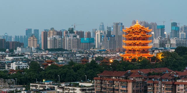 The city of Wuhan, China.