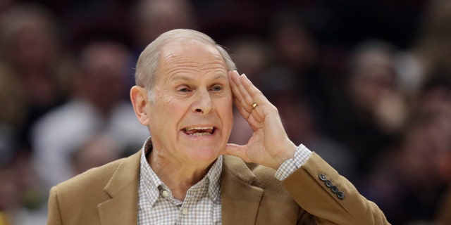 Cleveland Cavaliers head coach John Beilein yells instructions to players in the second half of an NBA basketball game against the Detroit Pistons Tuesday Jan. 7 2020 in Cleveland