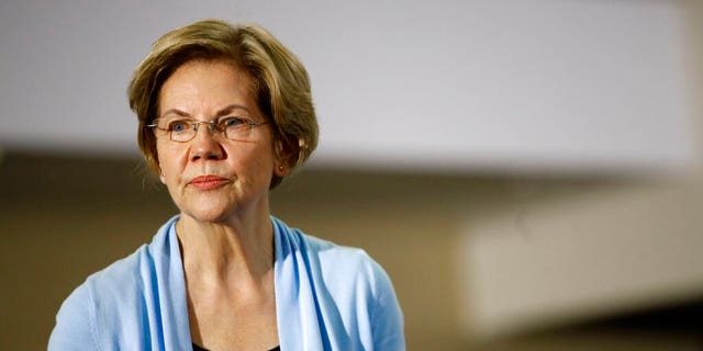 Democratic presidential candidate Sen. Elizabeth Warren, D-Mass., speaks during a campaign event, Saturday, Jan. 11, 2020, in Mason City, Iowa. (AP Photo/Patrick Semansky)