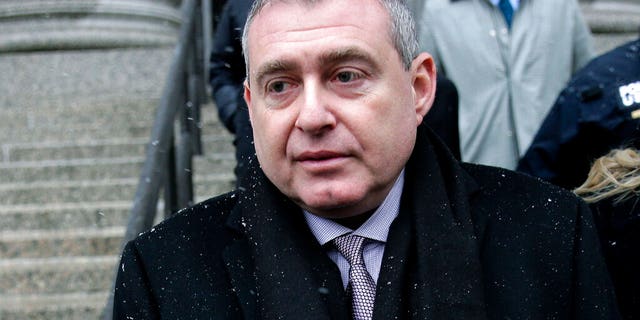 Lev Parnas arrives at court in New York City, Dec. 2, 2019. Parnas, a close associate of President Donald Trump's personal lawyer, Rudy Giuliani, has provided a trove of text messages and photos to the House committee leading the impeachment inquiry. (Associated Press)
