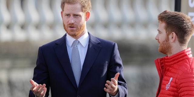 Prince Harry made his first official appearance since the queen's summit at the 2021 Rugby League World Cup draw on Thursday.
