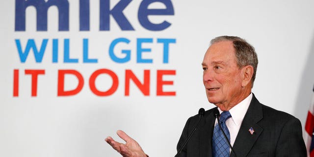 Trump: Bloomberg's 'stop and frisk' policy sparked a 'revolution' in NYC, Giuliani was a 'far better' mayor 2 Democratic presidential candidate and former New York City Mayor Michael Bloomberg speaks to supporters at a campaign office, Monday, Jan. 27, 2020, in Scarborough, Maine. (AP Photo/Robert F. Bukaty)
