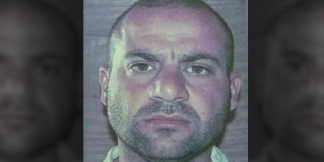 This undated mugshot shows Amir Mohammed Abdul Rahman al-Mawli al-Salbi, likely taken while he was detained by U.S. forces in southern Iraq’s Camp Bucca prison, Iraq.