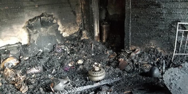 No one was injured in the fire that burnt down a home in Steele, Alabama the day after Christmas.