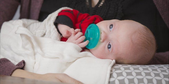 The proud parents call their son a "perfect miracle."