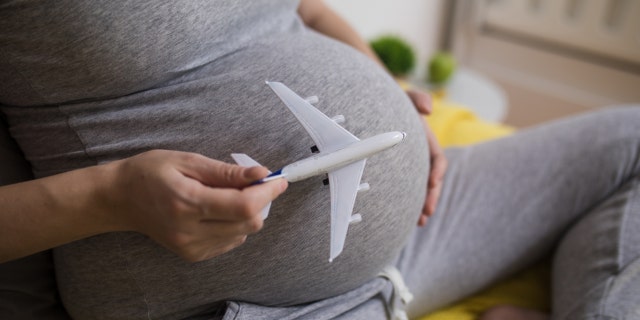 Planes have less space and fewer medical personnel (if there's any onboard at all) to handle the delivery of a child.