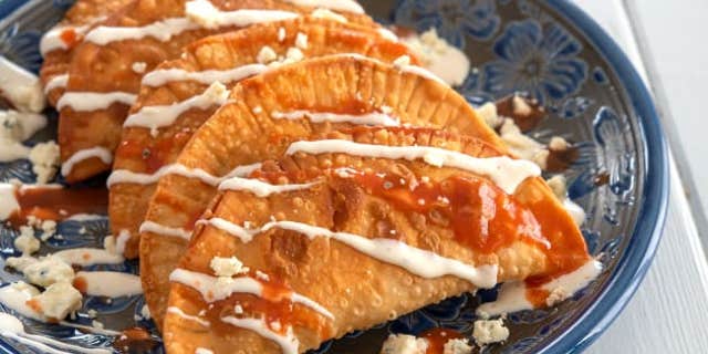 Buffalo Chicken Empanadas