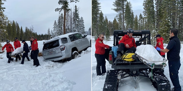 California Woman Found Alive In Snow Covered Vehicle After 6 Days 