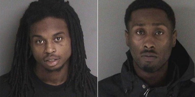 Mugshots for Byron Reed, 22, left, Javon Lee, 21. (Alameda County Sheriffs Office)