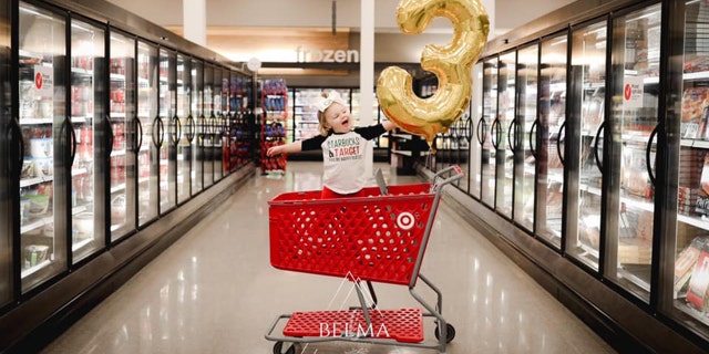 A little girl named Campbell from Des Moines recently celebrated her golden birthday at the superstore.