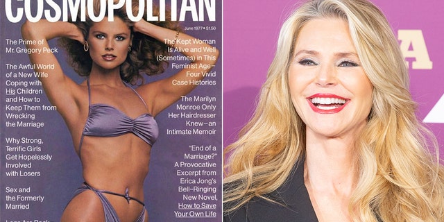 Christie Brinkley is still just as much a vision today as she was when she graced the cover of Cosmopolitan in 1977.