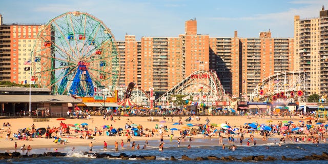 Beach in Coney Island