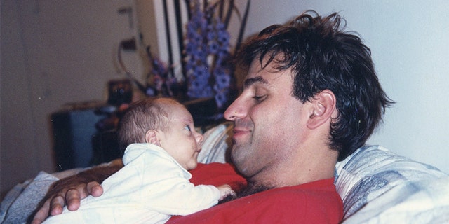 Michael Mastromarino with his son.