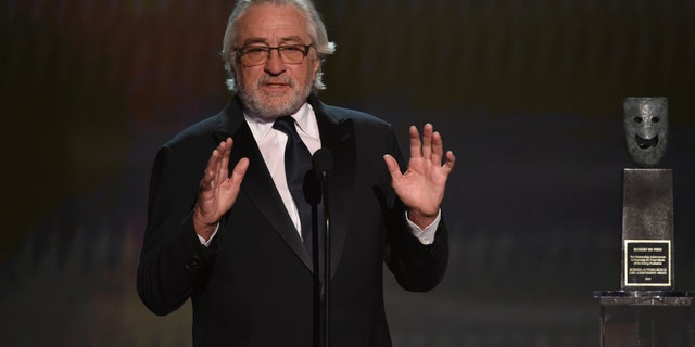 Robert De Niro said the late Ruth Bader Ginsburg was a "great American."