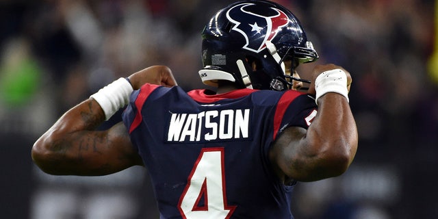 Deshaun Watson is the best hope for the Texans to win the AFC South again. (AP Photo/Eric Christian Smith)