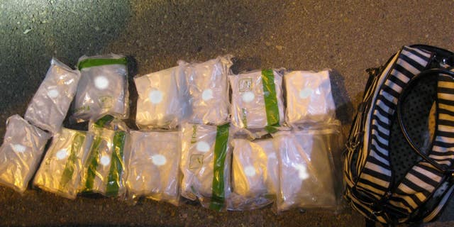 Border agents in California found $102,000 worth of crystal methamphetamine during a search of a group of four people that included three teenagers, U.S. Customs and Border Protection said.