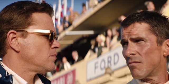 "Ford v Ferrari" stars Matt Damon and Christian Bale