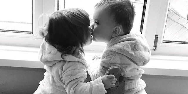 The twins have been separated for the first time in their young lives after Fox was diagnosed with a rare form of leukemia.