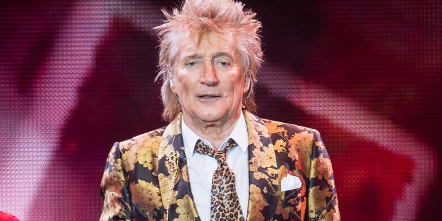 Rod Stewart performs at The O2 Arena on December 17, 2019 in London, England.