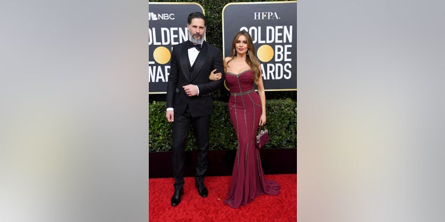 Joe Manganiello and Sofia Vergara attend the 77th Annual Golden Globe Awards at The Beverly Hilton Hotel on January 05, 2020 in Beverly Hills, California.