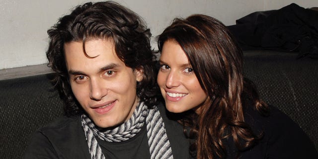 John Mayer and Jessica Simpson in 2007.
