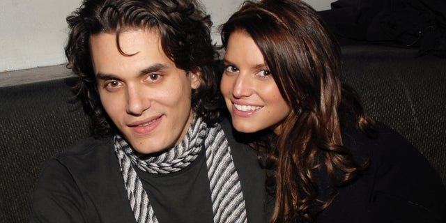 John Mayer and Jessica Simpson in 2007.