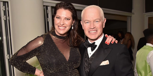 Neal McDonough, right, and Ruve McDonough attend HBO's Official 2019 Golden Globe Awards After Party on January 6, 2019, in Los Angeles, California.