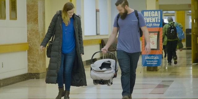 Gobrecht enrolled in Penn Medicine's UNTIL trial and received a uterus from a deceased donor, which enabled her to become pregnant through IVF. 