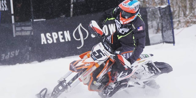 The new technology is designed to help “Monster” Mike Schultz, who is a nine-time X Games gold medalist and a gold and silver medalist from the 2018 Paralympic Winter Games in snowboarding, compete. (“Monster” Mike Schultz)