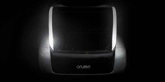 This teaser image accompanied Honda's announcement that it was investing in Cruise.