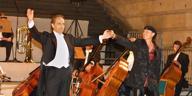 Klaus Meine, right, said he was eager to take on daring musical projects after the '80s came to an end.