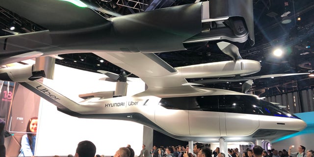 Hyundai unveils S-A1 that will serve as the vehicles behind Uber Elevate flying taxi service.