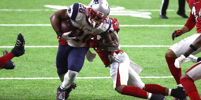 James White was the game-breaker in Super Bowl LI. (Photo by Elsa/Getty Images)