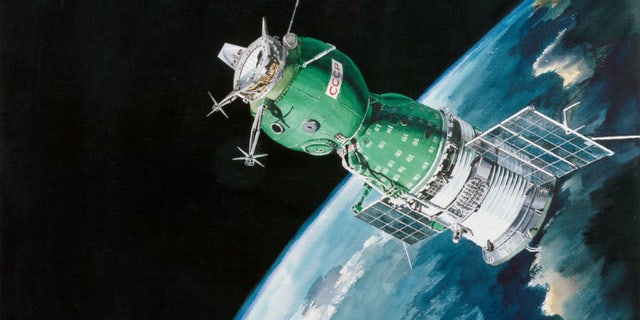 An artist's rendering of a Soyuz spacecraft. Image: NASA.