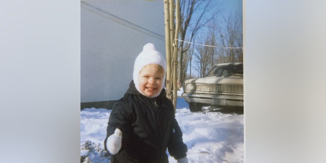 The author in an undated childhood photo.