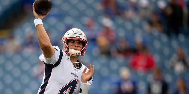 Stidham made his debut in Week 3. (Douglas DeFelice-USA TODAY Sports)