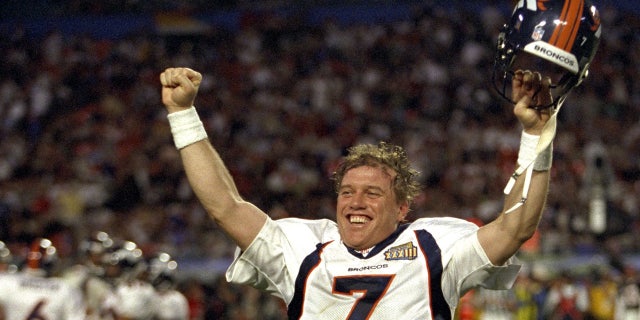 John Elway finally won a ring in Super Bowl XXXIII. (Photo by E. Bakke/Getty Images)