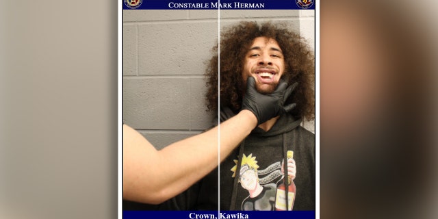 Mugshot for Kawika Crown, 22.