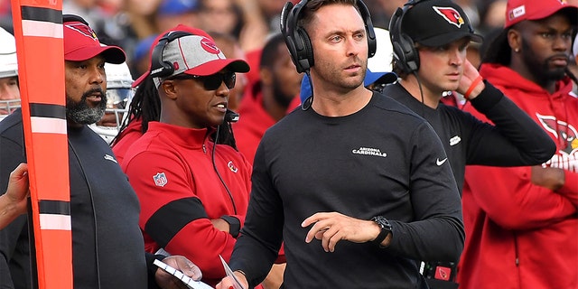 Former Texas Tech and current Arizona Cardinals head coach Kliff Kingsbury. (Jayne Kamin-Oncea/Getty Images)