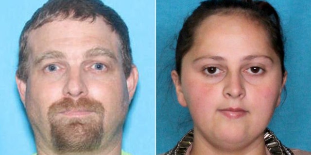 Shaun Levy and Brittany Parrie were arrested in Monroeville, Ala., after escaping a hospital with their newborn baby, according to police.