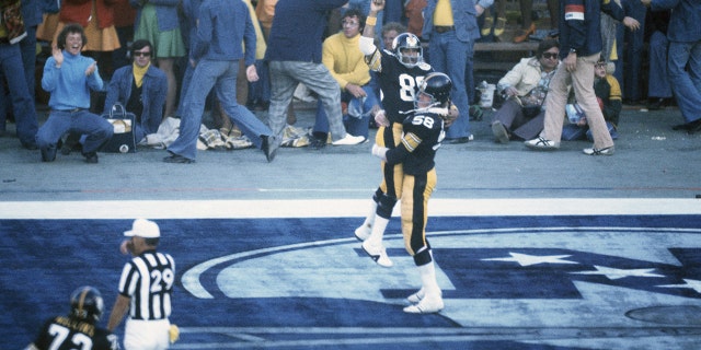 Lynn Swann had a great Super Bowl performance. (Photo by Focus on Sport via Getty Images)