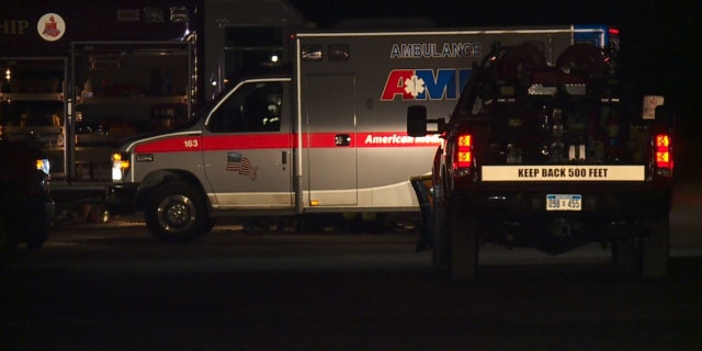 Two teenagers were on a pier in western Michigan on Wednesday night when they were knocked into Lake Michigan by a large wave.