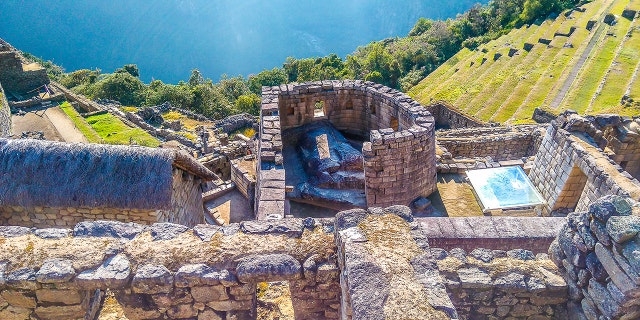 The Temple of the Sun is said to be one of the more sacred sites at the Incan citadel of Machu Picchu, where worshippers would make offerings to the sun.