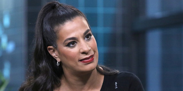 Comedian Maysoon Zayid attends the Build Series to discuss her new book 