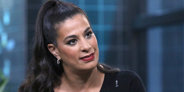 Comedian Maysoon Zayid attends the Build Series to discuss her new book 