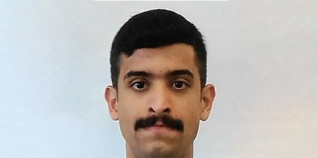 Royal Saudi Air Force 2nd Lieutenant Mohammed Saeed Alshamrani, airman accused of killing three people at a U.S. Navy base in Pensacola, Fla., is seen in an undated military identification card photo released by the FBI, Dec. 7, 2019. (FBI via Reuters)